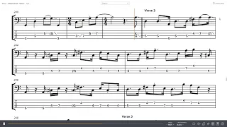 The Beatles - Abbey Road The Long One Isolated Bass Tab