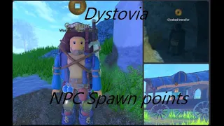 Dystovia Rovan Gondur and cloaked traveler spawn points