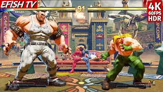 Abigail vs Alex (Hardest AI) - Street Fighter V