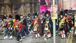 2023 The Royal Edinburgh Military Tattoo | The 3rd March Out  #scotlandthebrave #blackbear