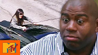 "It Didn't Have To Go That Far!" Magic Johnson's Car Gets Keyed | Punk'd