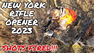 SHOTS FIRED!!!  Opening Weekend New York Rifle Season 2023