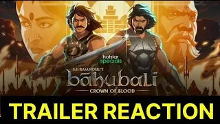 Baahubali: Crown Of Blood Official Trailer Reaction | Hotstar Specials S.S.Rajamouli's |