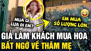 Đi Nhật 4 năm, con gái bất ngờ trở về GIẢ LÀM KHÁCH mua sỉ hoa Tết của mẹ | Tin 3 Phút