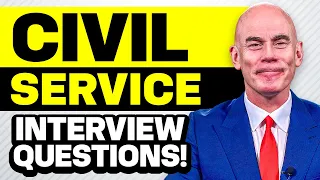 HOW TO PASS A CIVIL SERVICE Interview! (Tips, Questions & Answers for a CIVIL SERVICE interview!)