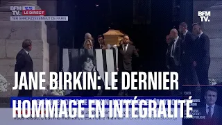 Dernier hommage à Jane Birkin: la cérémonie en intégralité