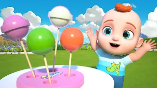 Please Give Me One Lollipop | Lollipop Song | Gobooboo Kids Songs & Nursery Rhymes