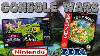 Console Wars - Joe and Mac - Super Nintendo vs Sega Genesis