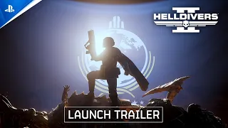 Helldivers 2 - "The Fight for Freedom Begins " Launch Trailer | PS5 & PC Games