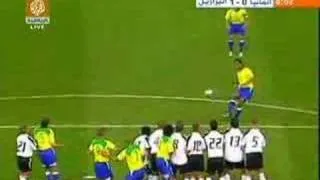 Ronaldinho Free Kick Germany Vs Brazil