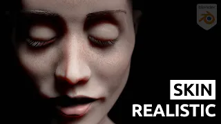 Blender Tutorial - Realistic Skin Texture in 6 Minutes