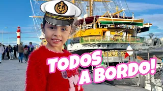 Visitando el Barco más lindo del mundo - Amerigo Vespucci 🚢♥️🚢