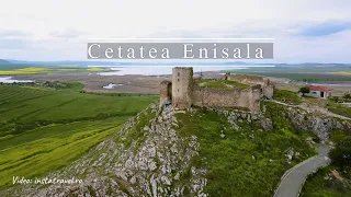 Cetatea Enisala - unul dintre cele mai vizitate obiective turistice din Dobrogea -  mai 2023