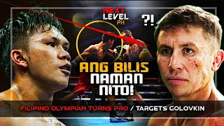 NAG-PAPAKILALA NA! MALAKI NA BUMILIS PA! [ EUMIR MARCIAL TURNS PRO / TARGETS GOLOVKIN ]