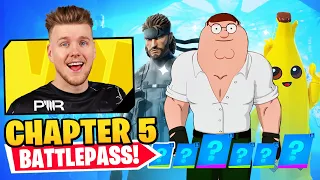 *NEW* CHAPTER 5 BATTLE PASS IN FORTNITE!