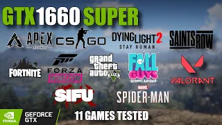 11 Games Tested on GTX 1660 Super + i5-10400F | 1080p 1440p