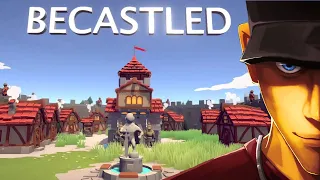 Becastled Build and defend! DEMO | Let's play Becastled Gameplay