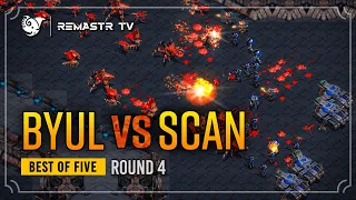 STARCRAFT FASTEST COREANO 🇰🇷 BYUL vs SCAN 🇰🇷 ROUND 4