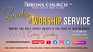 Praise and Worship Service -  September 10, 2023