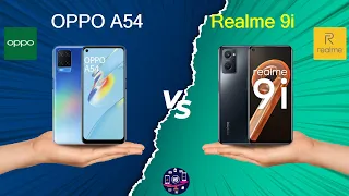 OPPO A54 Vs Realme 9i | Realme 9i Vs OPPO A54 - Full Comparison [Full Specifications]