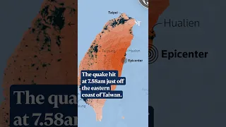 Taiwan rocked by 7.4-magnitude earthquake