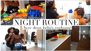 NOTRE NOUVELLE ROUTINE DU SOIR : Bébés Enrhumé, Cuisine & Nettoyage avec notre nouveau Robot Roidmi