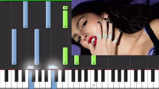 Play It Exactly Like The Artist // Olivia Rodrigo - teenage dream  // Piano Accompaniment Tutorial