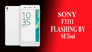 Прошивка Sony F3311 c помощью SETool