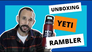 Yeti Rambler Bottle Unboxed | Jez Rose reviews the best travel bottle flask