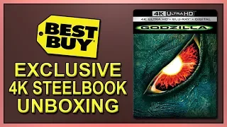 Godzilla (1998) Best Buy Exclusive 4K+2D Blu-ray SteelBook Unboxing