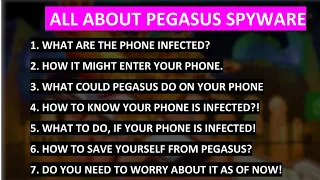 All About Pegasus Spyware 2021 |What Phone Is Infected By Pegasus 2021 |Check Phone Has Pegasus 2021