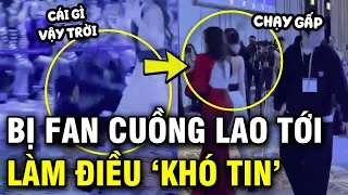 Nữ ca sĩ nổi tiếng bị người đàn ông lạ lao lên sân khấu làm điều khó tin, cái kết rùng mình