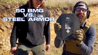 50 BMG vs Body Armor - Predator Armor