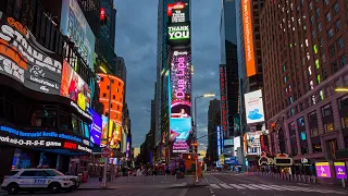 NYC LIVE New Years Eve 2021 Walking Times Square & 42nd Street New York CIty