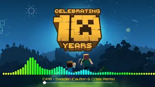 minecraft celebrating 10 years c418 sweden (cauntion  & crisis ) remix