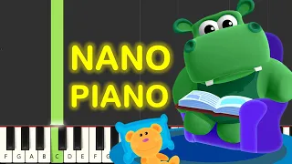 BabyTV - Deep In the Forest Piano Tutorial