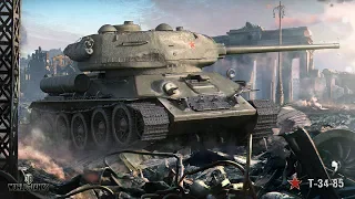 Гайд(обзор) Т-34-85 World of Tanks Blitz