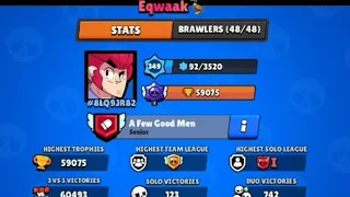 First ever 59k trophies By Eqwaak (world record)