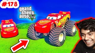 Gta5 tamil "🤩Converting normal MCQUEEN CAR to MONSTER TRUCK" #178