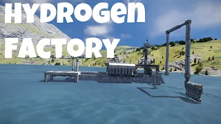 Hydrogen Factory - Space Engineers Build Along