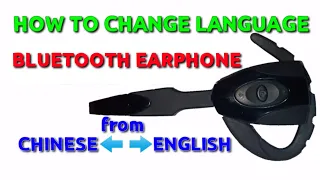 ㅤHOW TO CHANGE LANGUAGE OF YOUR BLUETOOTH EARPHONE