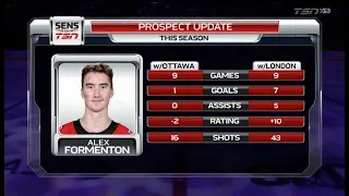 Sens Prospect Update - Alex Formenton (Nov 2018)