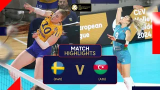 SWEDEN vs. AZERBAIJAN - Match Highlights