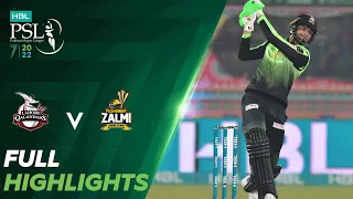 Full Highlights | Lahore Qalandars vs Peshawar Zalmi | Match 30 | HBL PSL 7 | ML2T