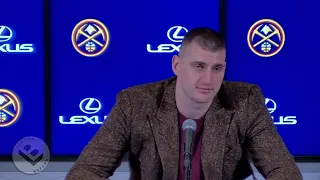 Nuggets' Nikola Jokic Reacts To Carmelo Anthony's Comments On Number 15 W Nuggets