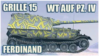 Grille 15, Waffenträger auf Pz. IV & Ferdinand • WoT Blitz Gameplay