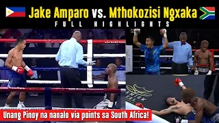 Jake Amparo vs. Mthokozisi Ngxaka (HD) FULL FIGHT HIGHLIGHTS