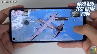 Oppo A55 test game PUBG Mobile | Helio G35