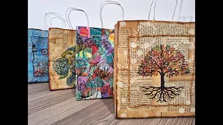 DIY -  Upcycled Paper Bags