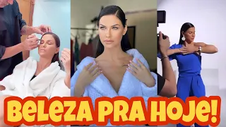 Andressa Suita mostra BASTIDORES de gravação para CAMPANHA da Formitz  "Produção de HOJE"